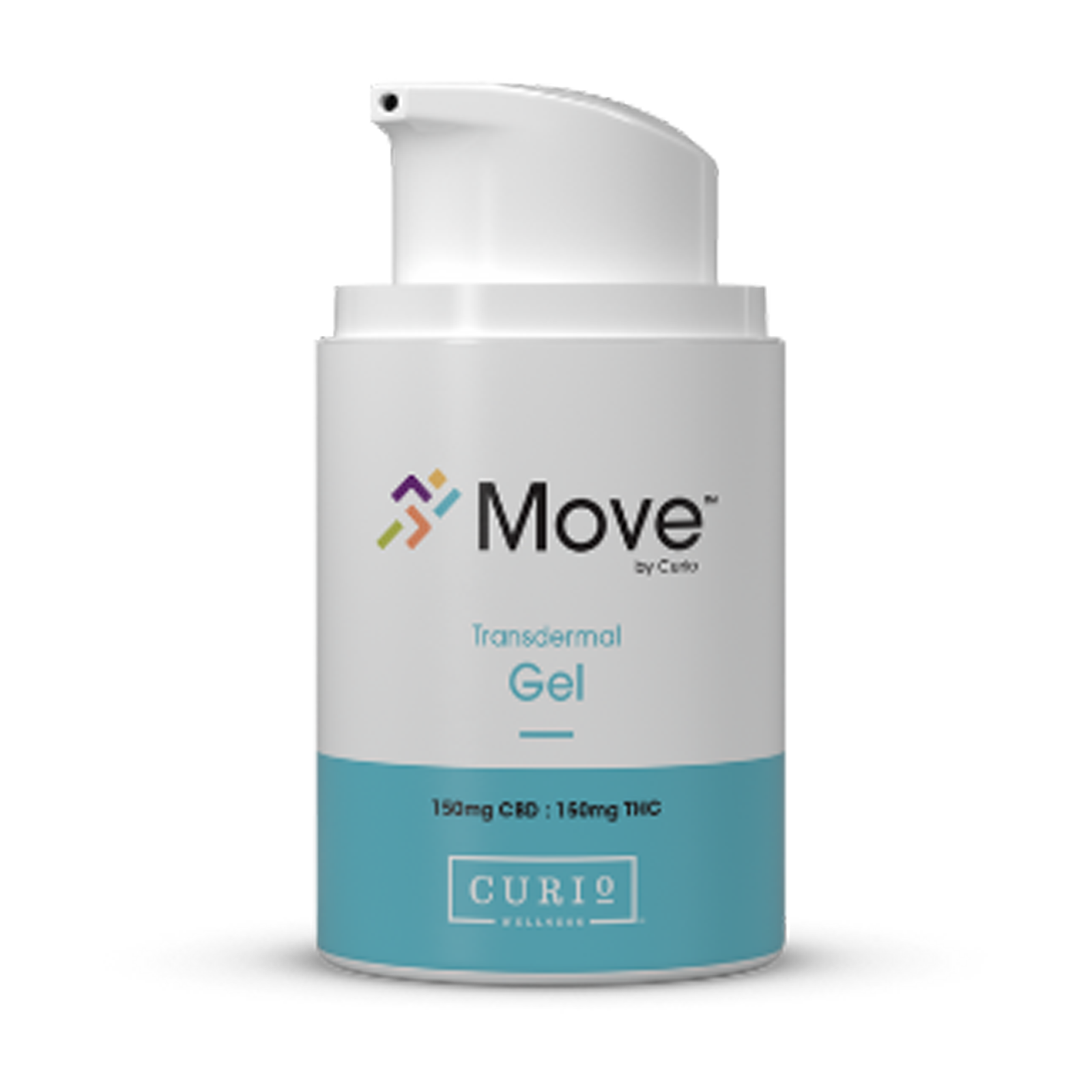 Photograph of product: 150mg Transdermal Gel [1:1 TH-oui:CBD]