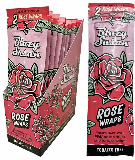 Photograph of product: Blazy Susan Natural Rose Wraps