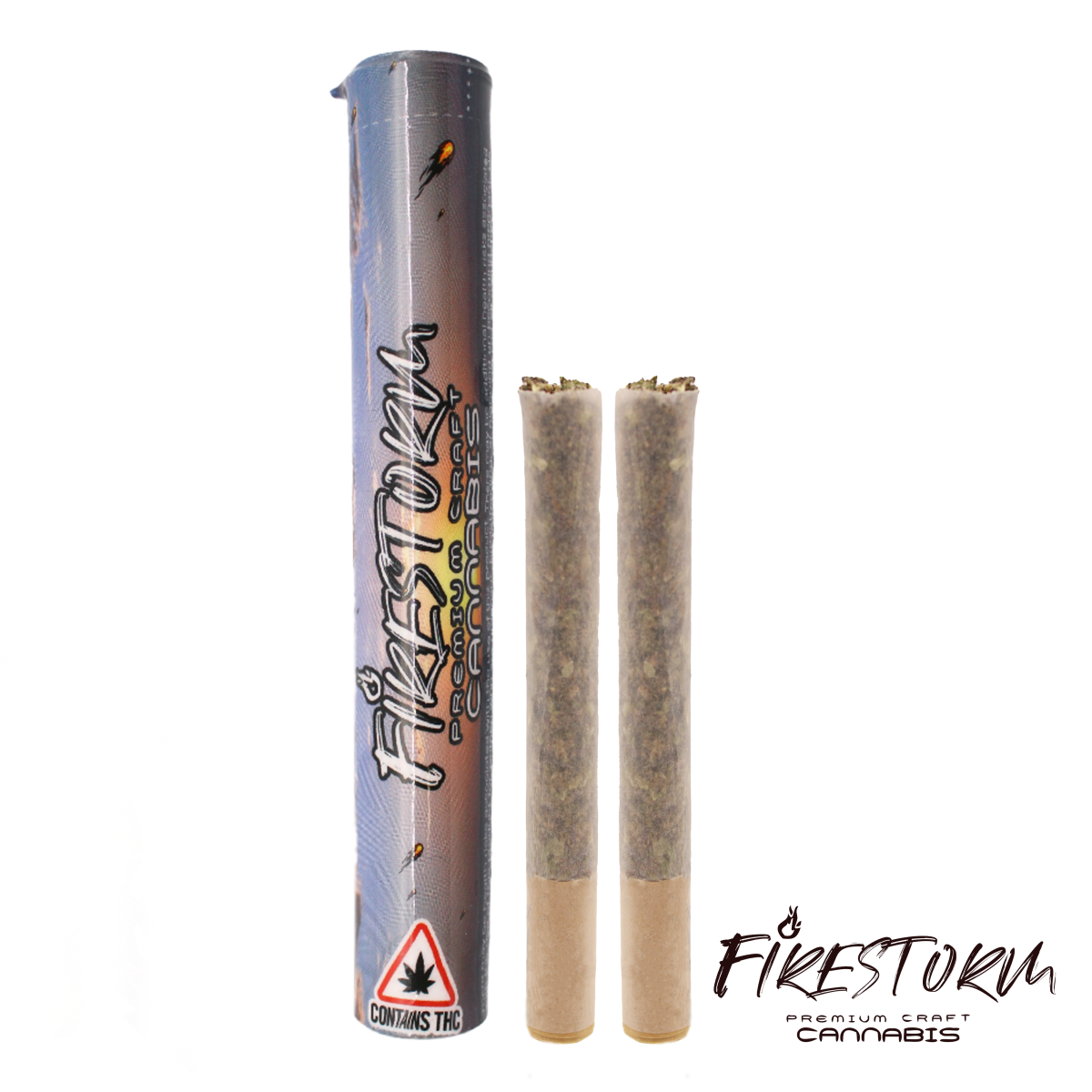 Photograph of Product: FireStorm - Blue Dream Pre-Roll 2X-.5G
