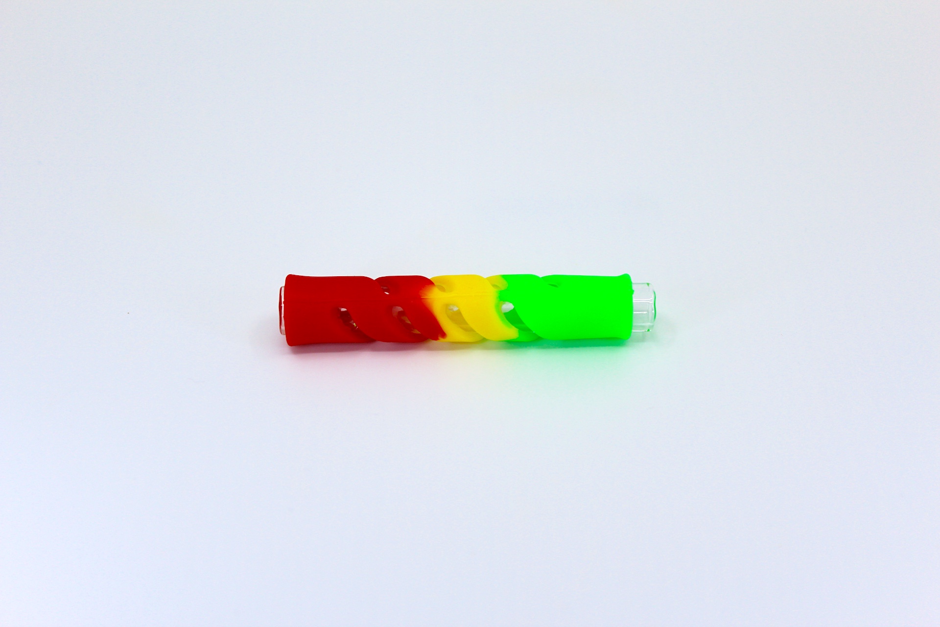 Photograph of product: Glass - 3.5" OG Chillum with Silicone Wrap