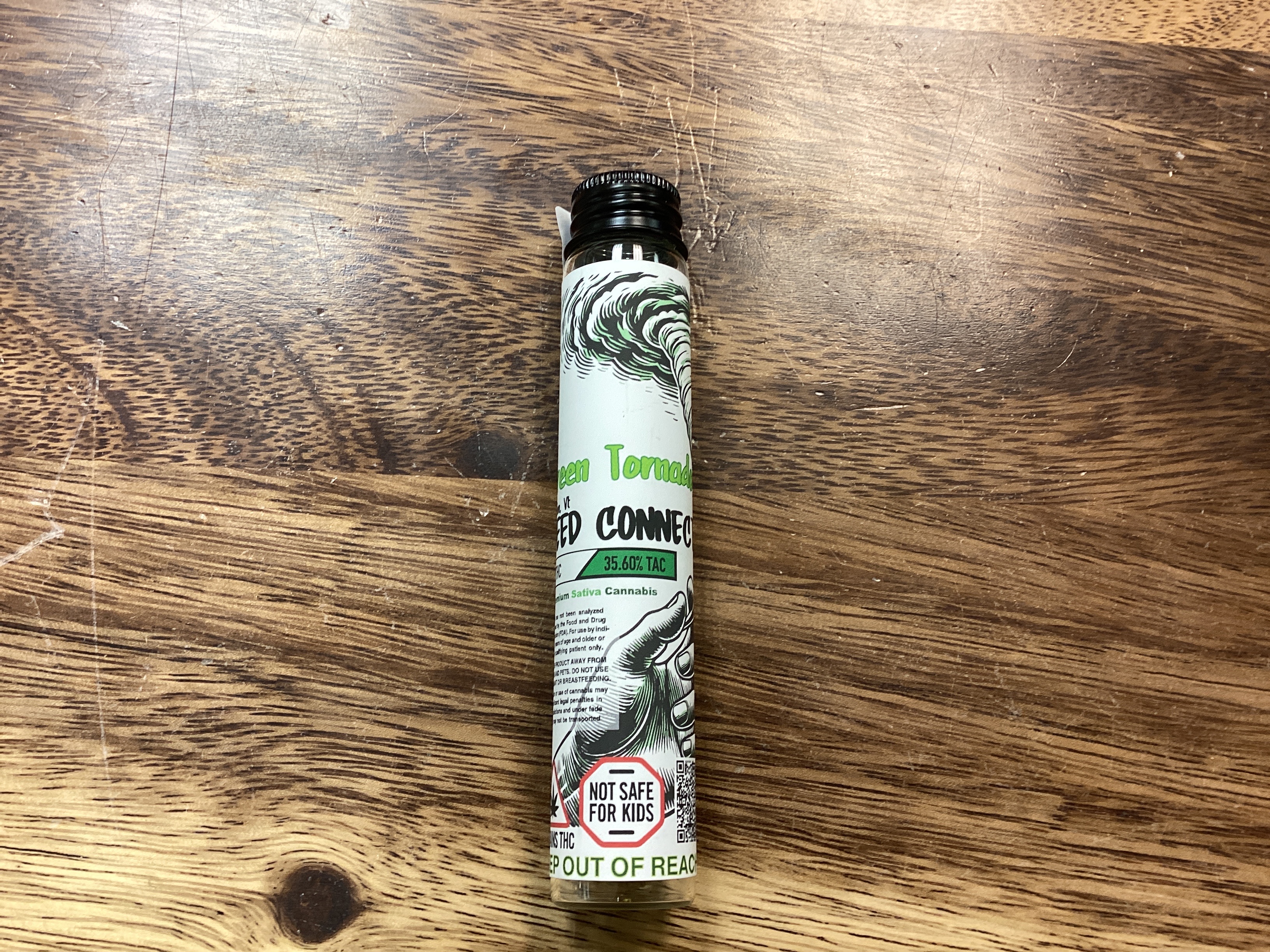Photograph of product: Green Tornado