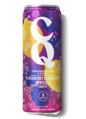 Photograph of product: Blackberry Lemon Lime Infused Seltzer | 5mg