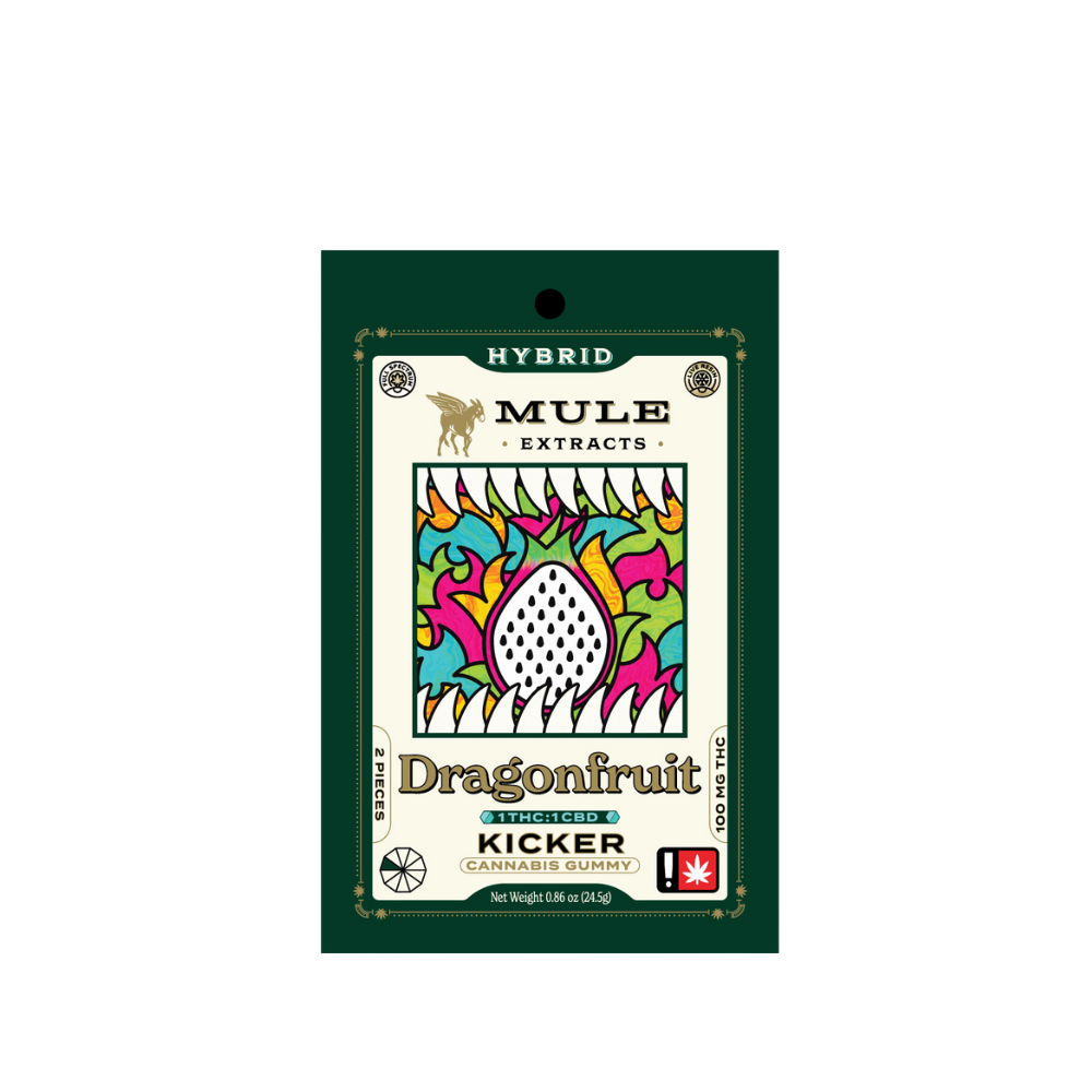 Photograph of product: Mule - Kicker - Dragonfruit 1:1 (TH-oui/CBD)