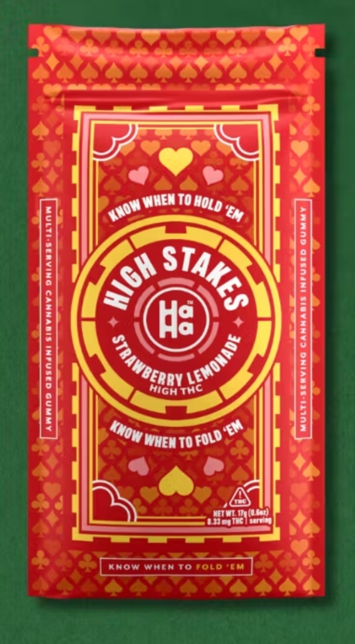 Photograph of product: (11823) HaHa HS Strawberry Lemonade 100mg 2pk(50mg each)