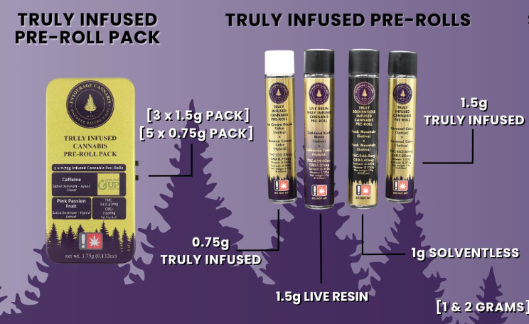 Photograph of product: Entourage - Quantum Fields x Monsoon Party - Infused Preroll