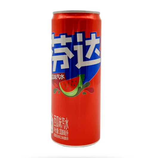Photograph of product: Exotic Fanta 11. - Watermelon Can (China)