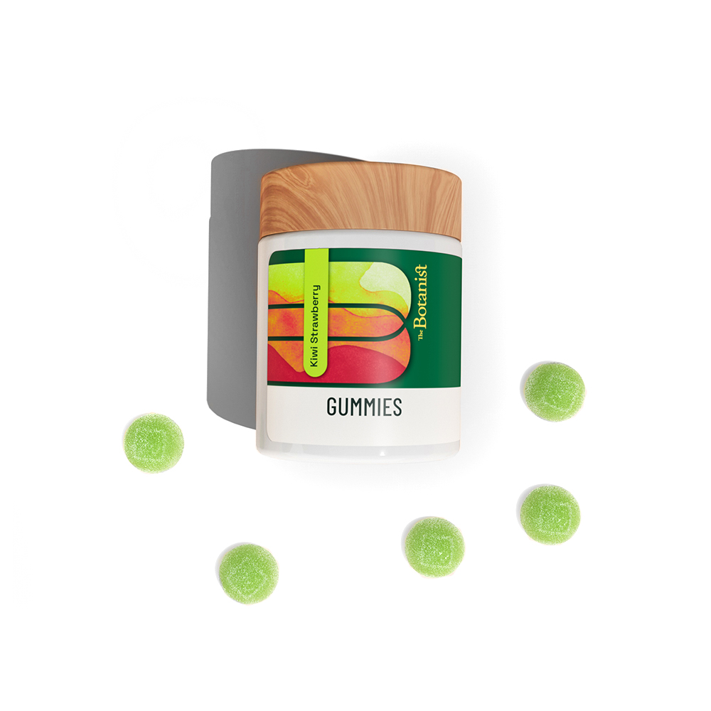 Photograph of product: 1:1 Kiwi Strawberry Gummies | 10 Pack