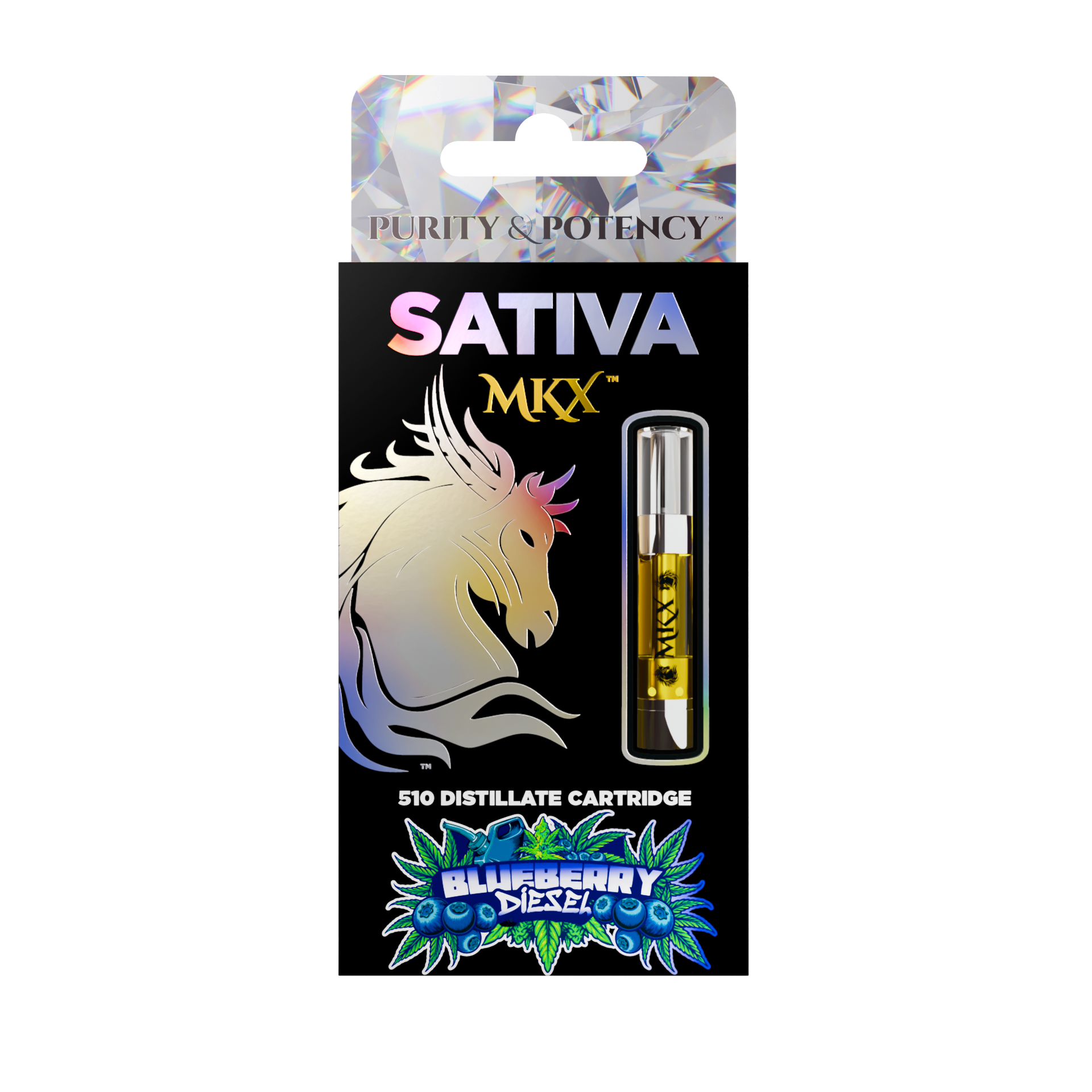 Photograph of Product: Blueberry Diesel | 1G Cart