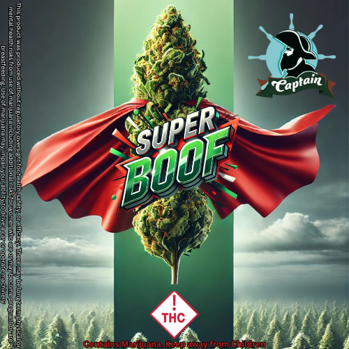 Photograph of product: Super Boof (H) - Pre-Roll - Captain