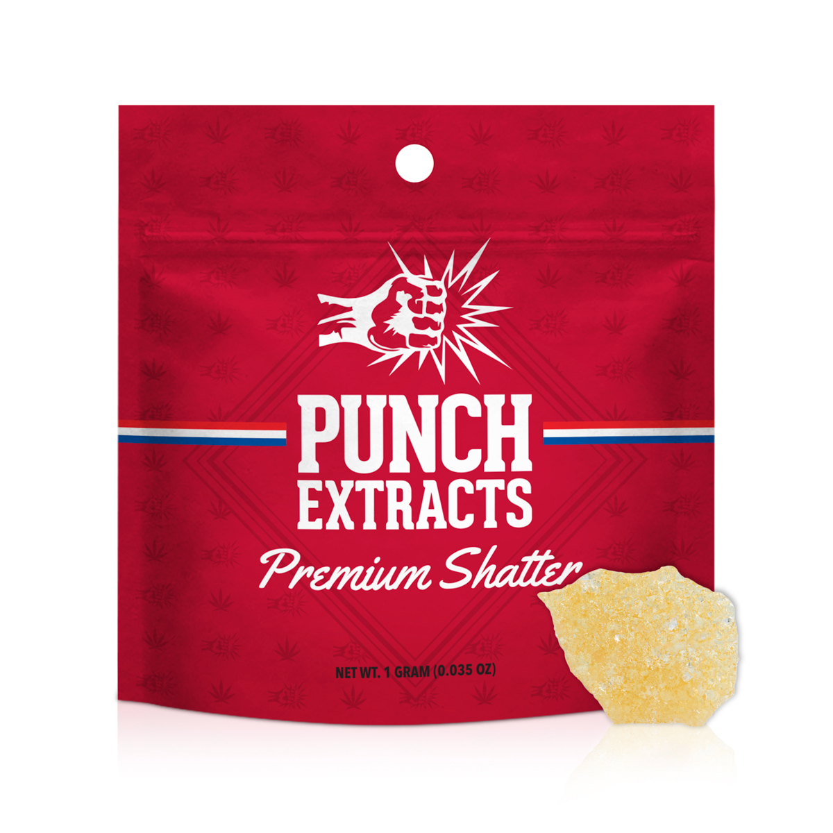 Photograph of product: PUNCH HONEY BUNS 1G SHATTER