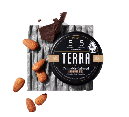 Photograph of product: Edibles | Almond 1:1 | 100mg | Terra Bites