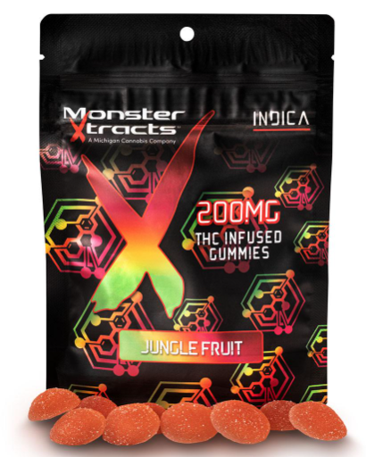 Photograph of product: Jungle Fruit | 20mg x 10pk | Monster Xtracts
