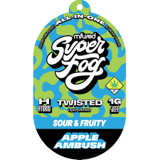 Photograph of product: 2000mg Apple Ambush Liquid Diamonds Disposable (H)