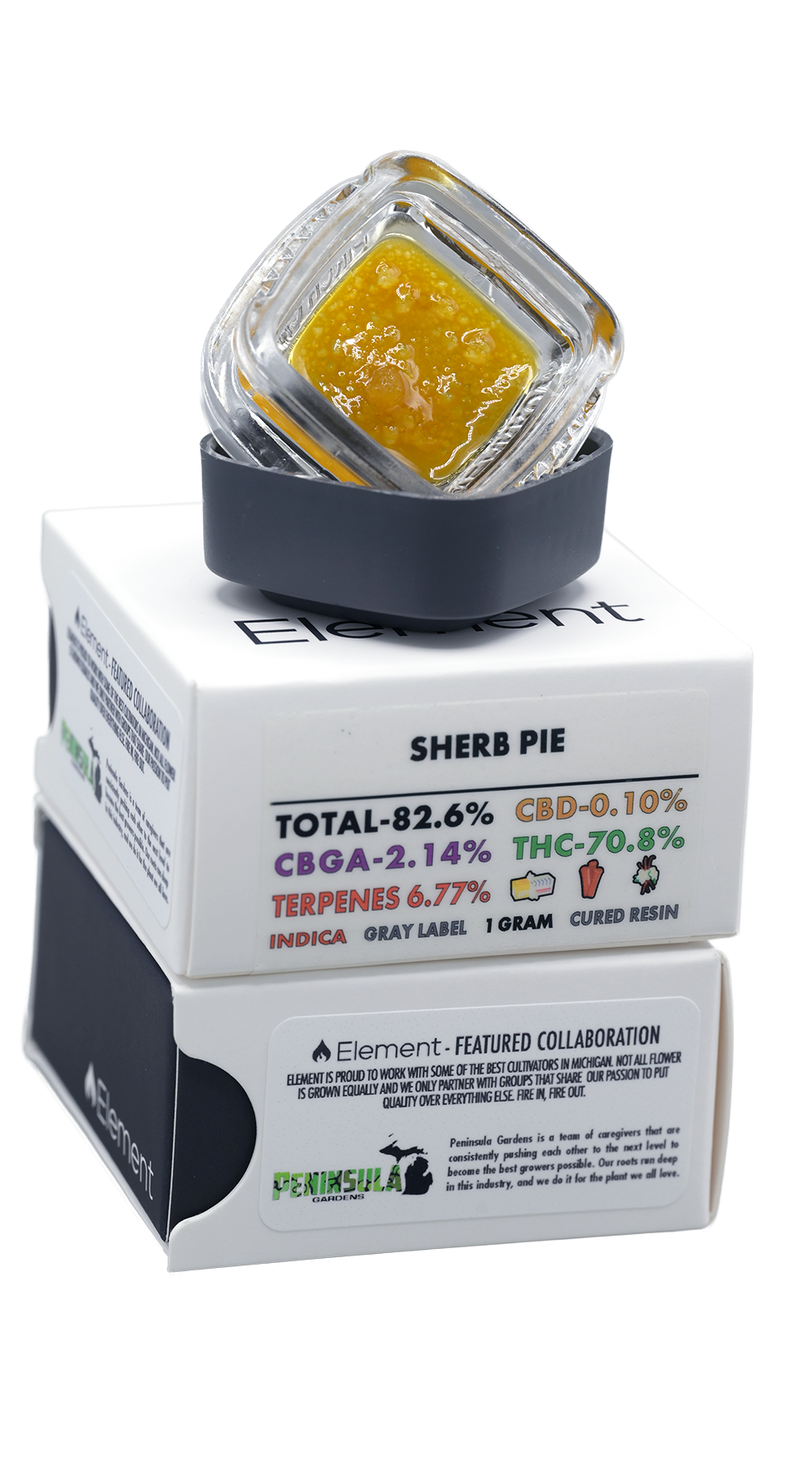 Photograph of product: Element | Cured Resin - Sherb Pie