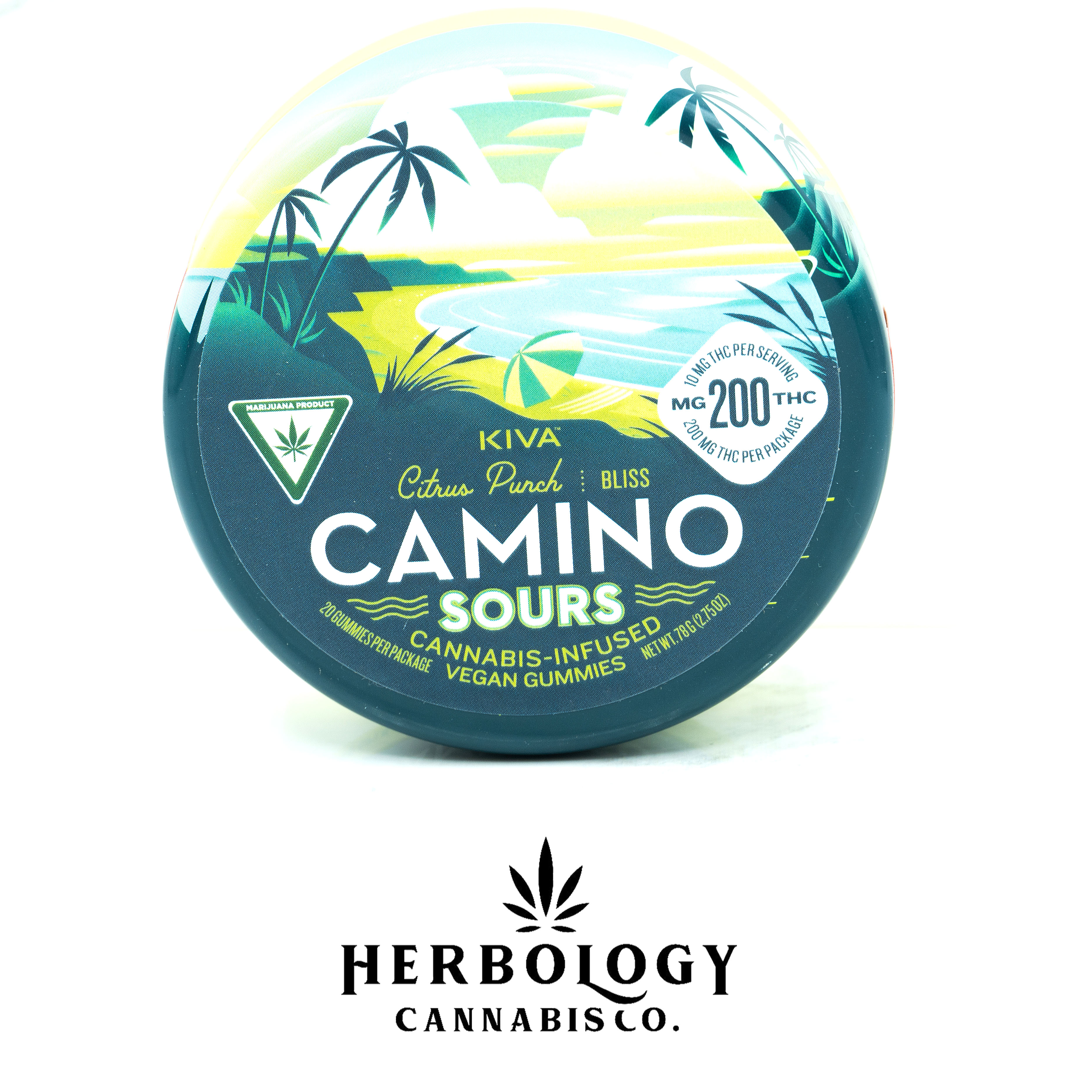 Photograph of product: Camino | Gummy | Sour Citrus Punch | 200mg