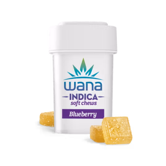 Photograph of product: 10mg Wana Gummy 10pk - Blueberry