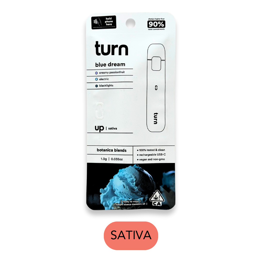 Photograph of product: Turn Up - Blue Dream S - RTU - 1.0g