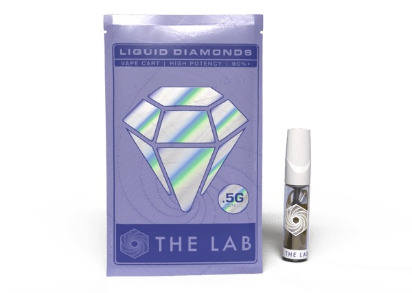 Photograph of product: Black Cherry Fizz: Liquid Diamonds Cartridge