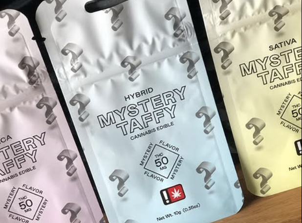 Photograph of product: Oui'd Mystery Taffy | 50mg