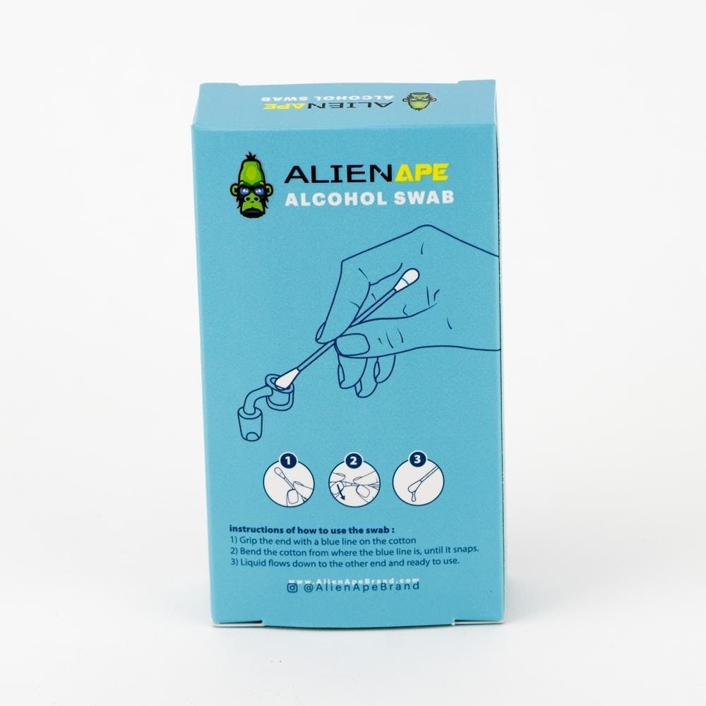 Photograph of product: AlienApe Alcohol Swab