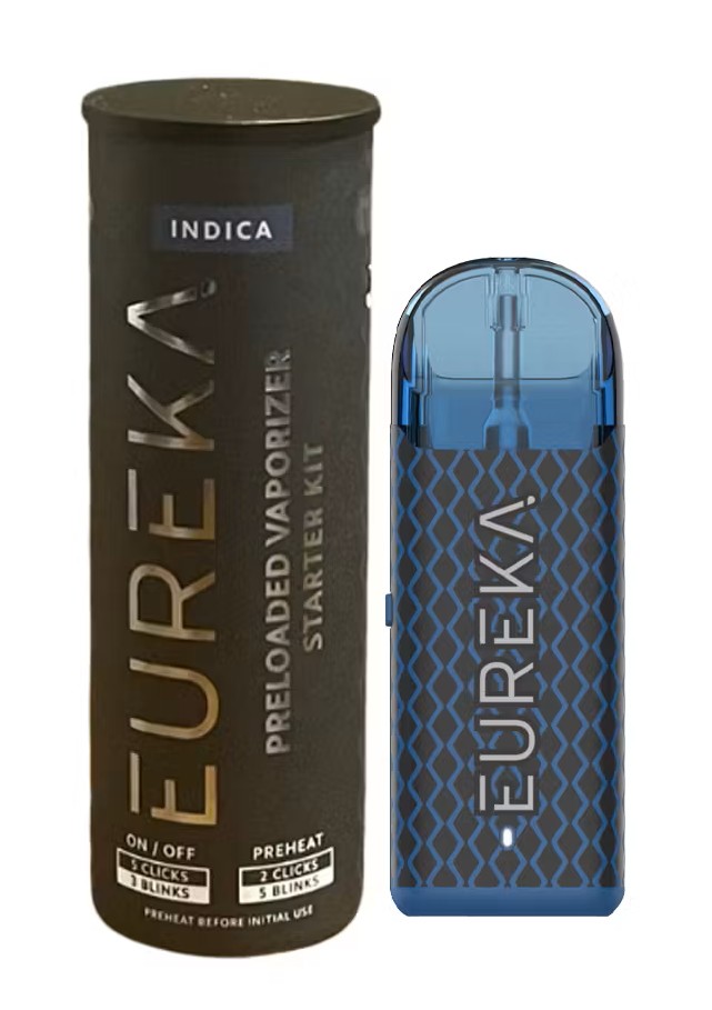 Photograph of product: Eureka | Blackberry Kush | Reload Disposable | 1g