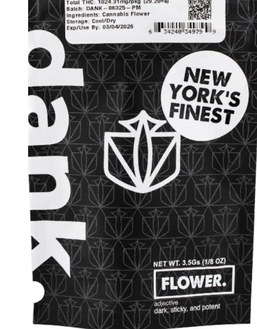 Photograph of product: Dank Flower | 3.5g | Sharpie