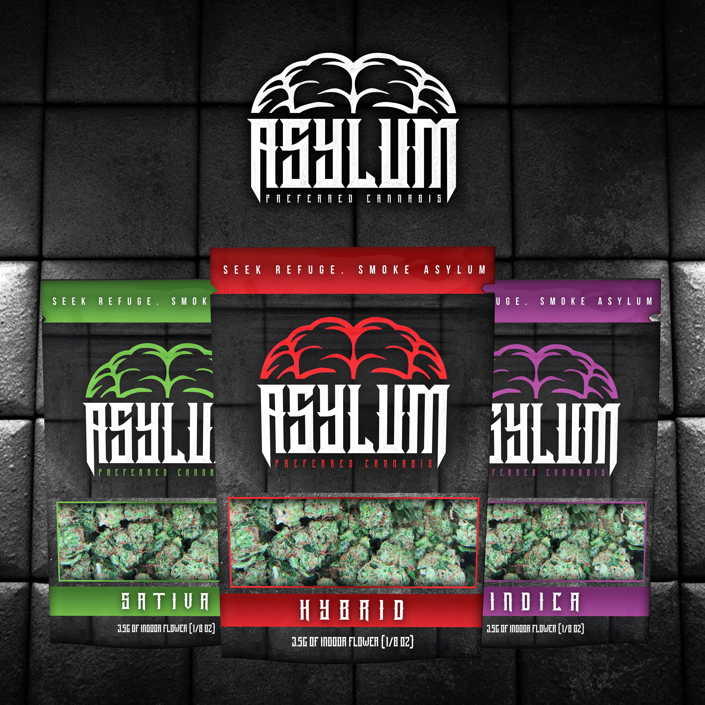 Photograph of product: Asylum Oui'd - Lemon Cherry Gelato - 3.5g