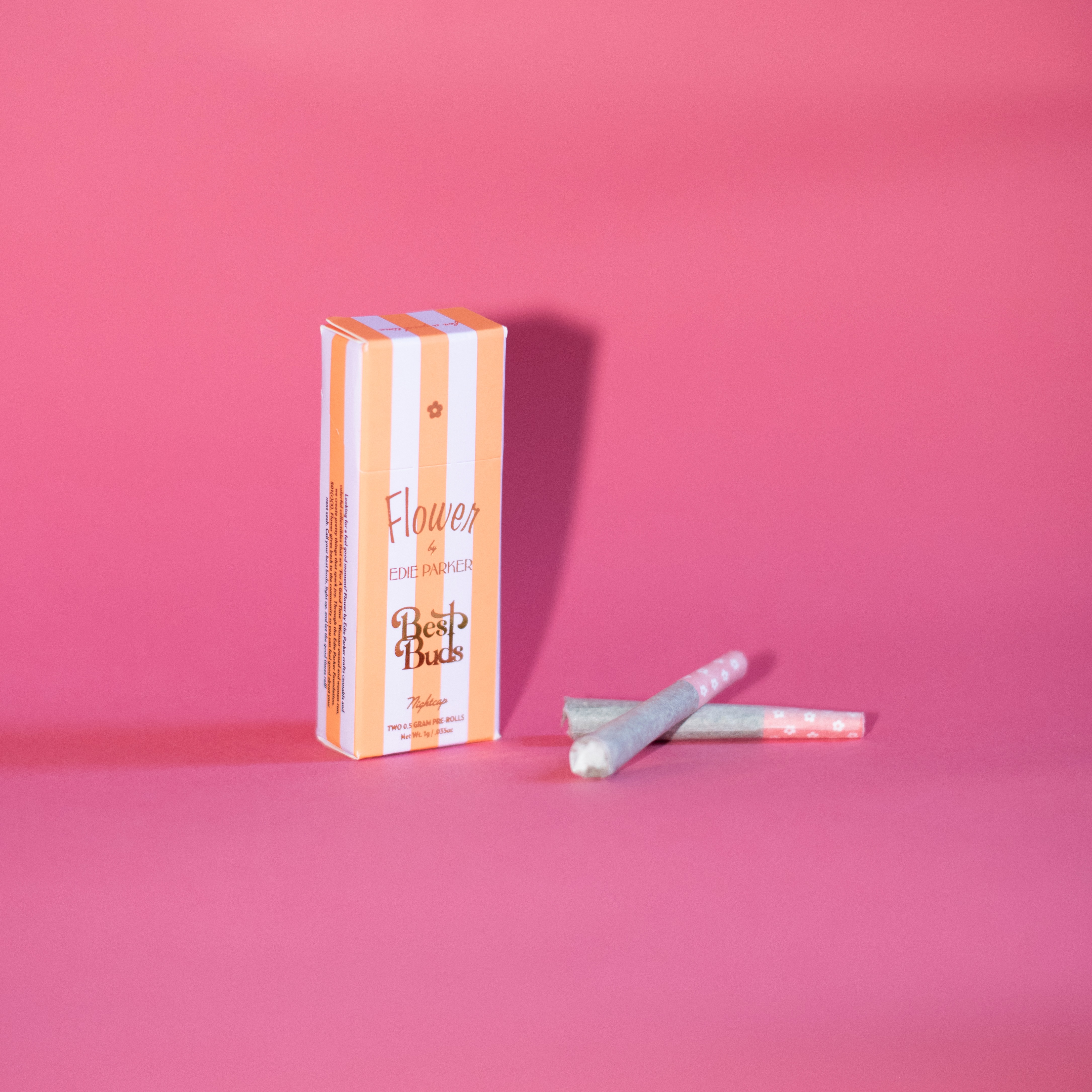 Photograph of product: Edie Parker - Pre-Rolls Night Cap Blend 2pk - 1g