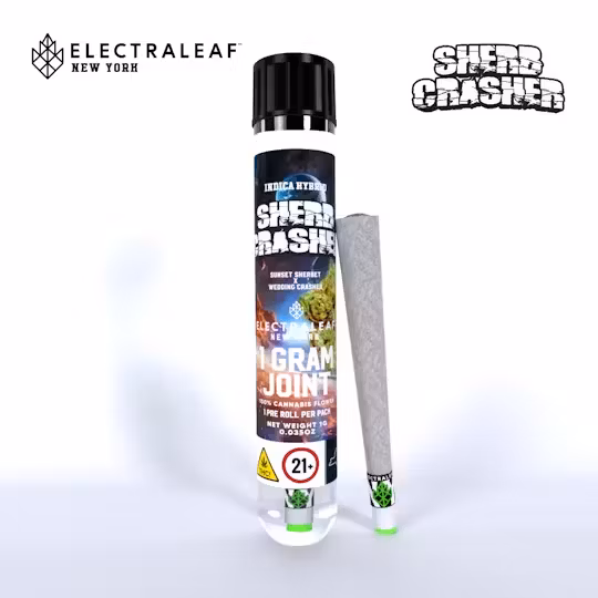 Photograph of product: Electraleaf-Sherb Crasher-Pre-Roll