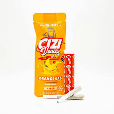 Photograph of product: Orange Gas Pre Rolls
