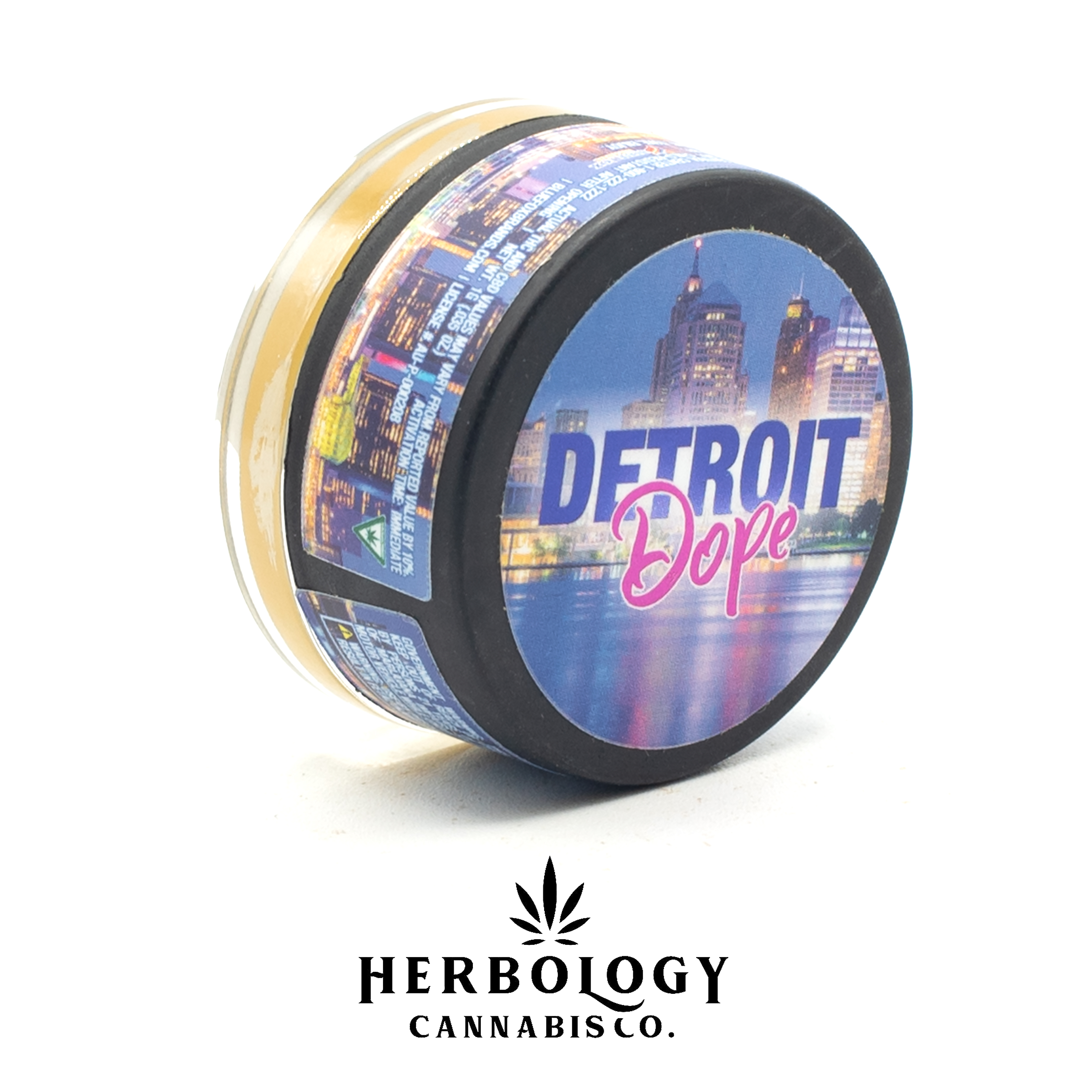 Photograph of product: Detroit Dope | Live Resin | Lemon Pound Cake | 1g