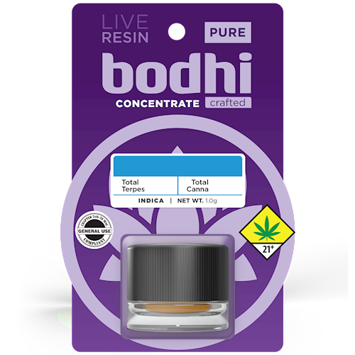 Photograph of product: Bodhi High Pure: Jelly Donutz (H) - Live Resin Terp Crystal
