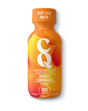 Photograph of product: Beverage - CQ - Live Resin Mango Lemonade (H) - 100mg (2oz)