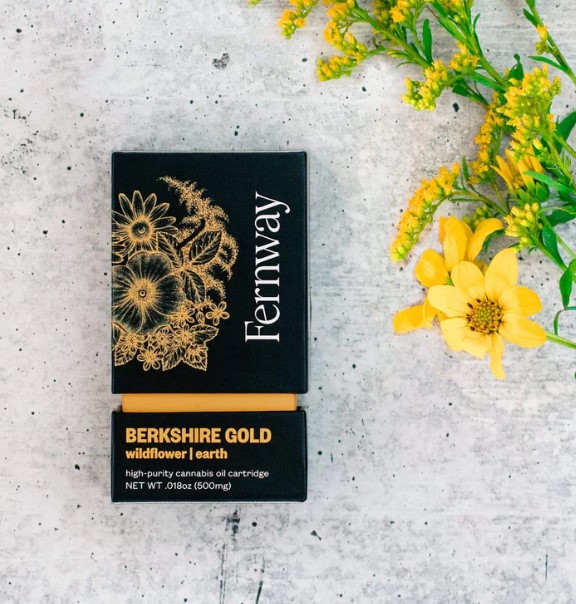Photograph of product: Berkshire Gold | 1g Vape | Fernway