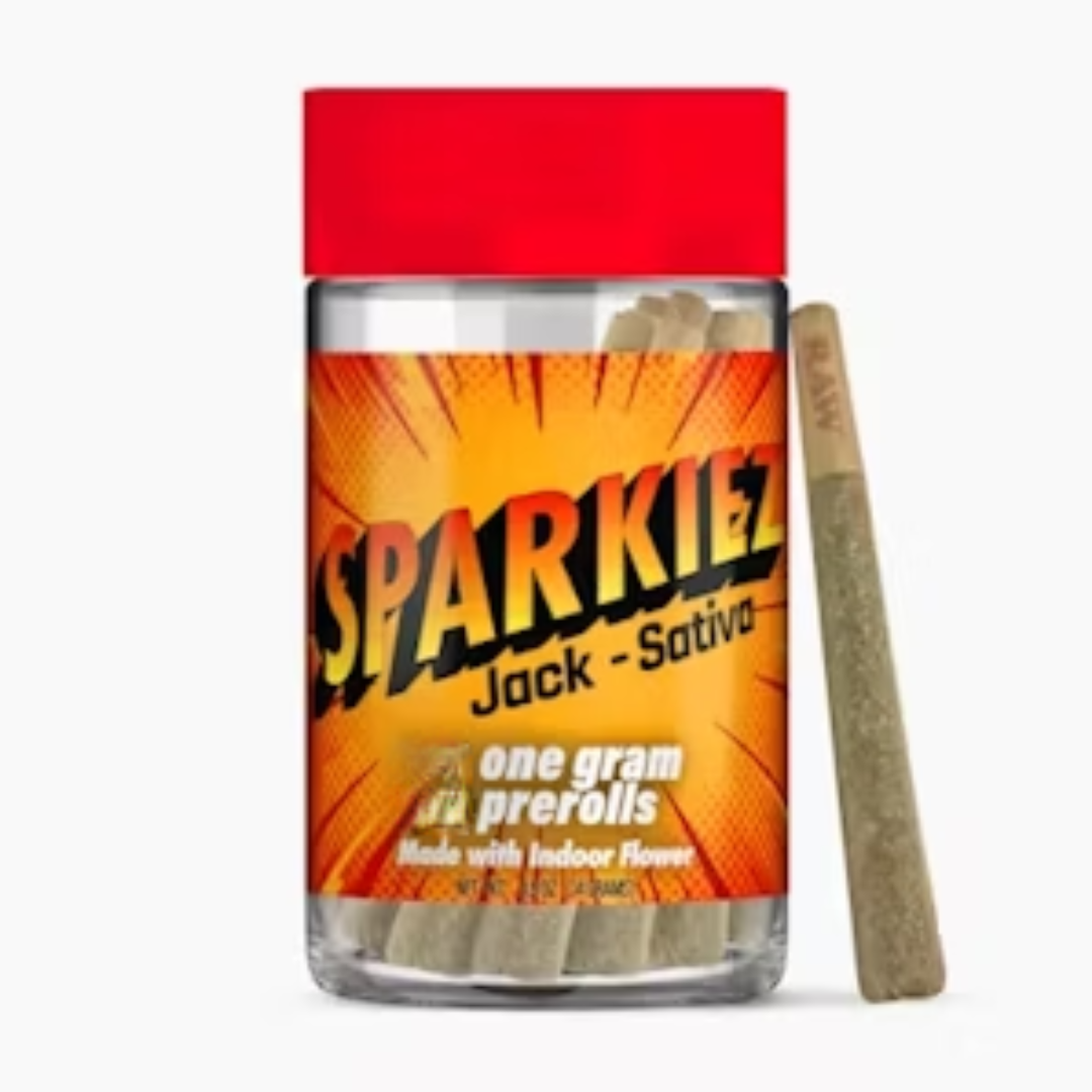 Photograph of product: Sparkiez - Jack (Oui'd) 7pk Preroll
