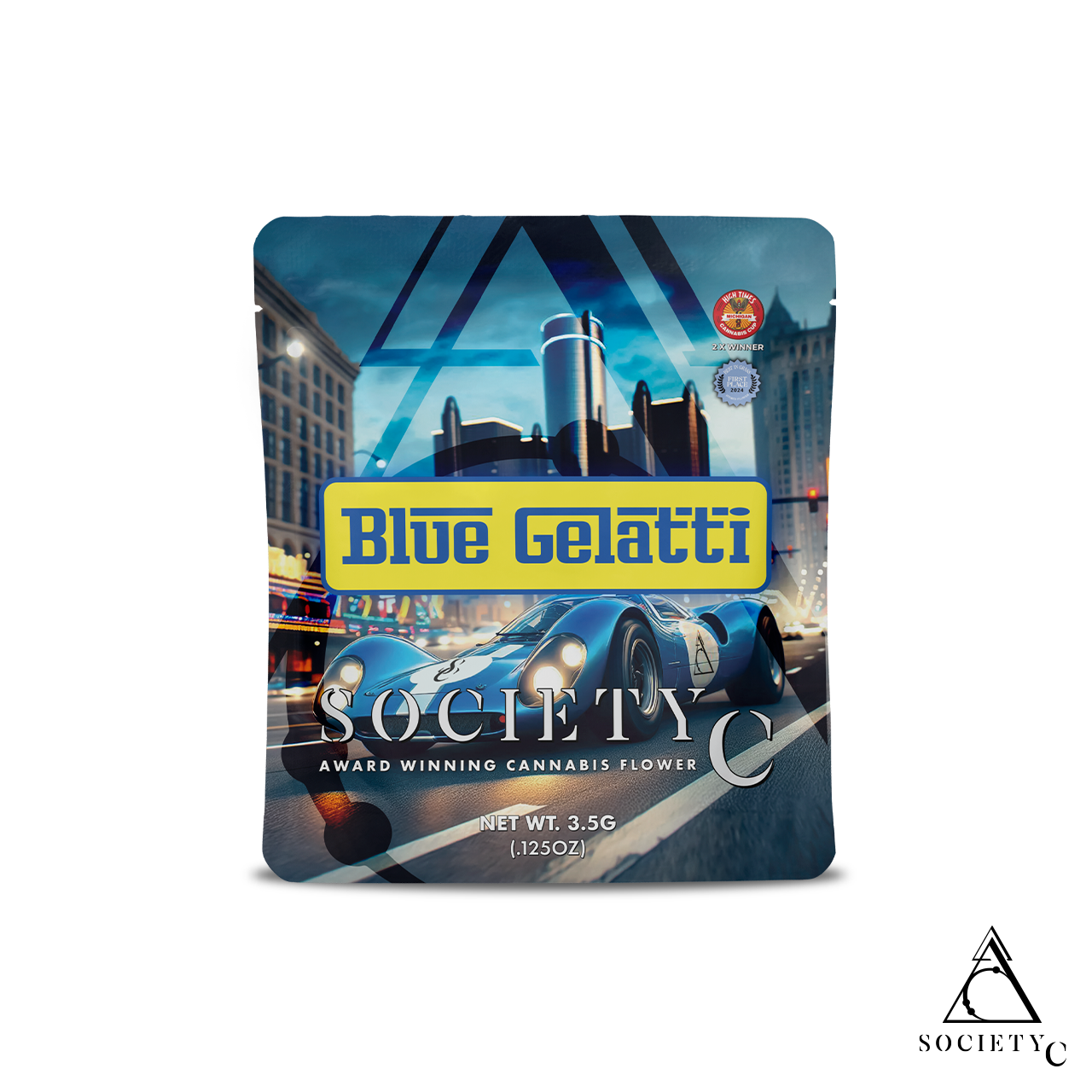 Photograph of product: Blue Gelatti | 3.5G Bag