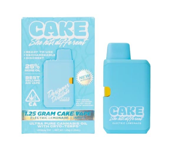 Photograph of product: $30.54 Electric Lemonade 1g all in one Vape - 