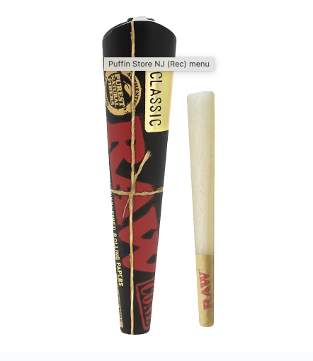 Photograph of product: Raw Black King Size Cones 3pk