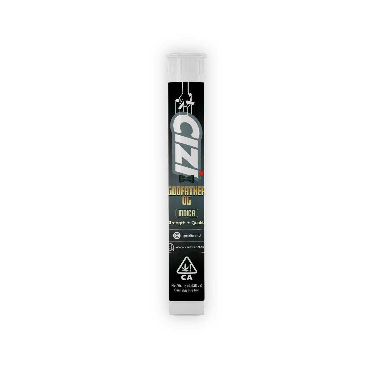 Photograph of product: Cizi | Pre-Roll I | Godfather OG