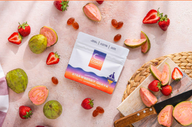 Photograph of product: Strawberry Guava Live Rosin Gummies - 5mg/20pk