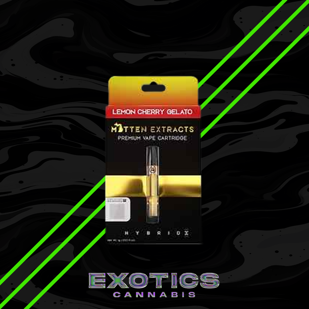 Photograph of product: Mitten Extracts - Lemon Cherry Gelato Cartridge