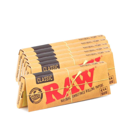 Photograph of product: Raw | 1 1/4 Paper | Organic x Tips | Luv Buds