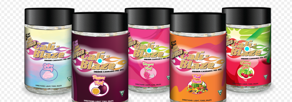 Photograph of product: Strawberry Lemonade | Cali-Blaze | Infused Multi-Pack