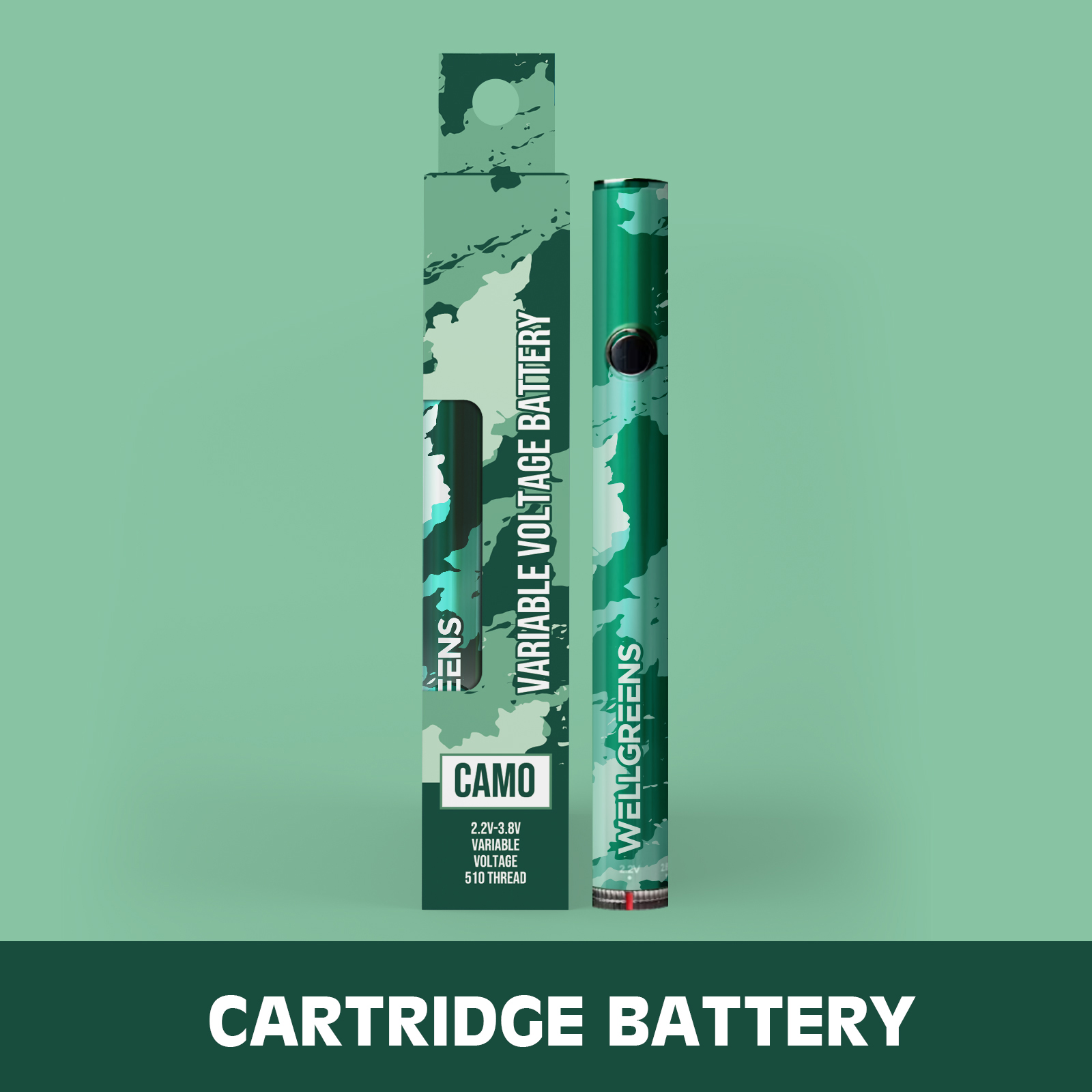 Photograph of product: (NEW) Wellgreens - 510 Variable Battery (Camo)