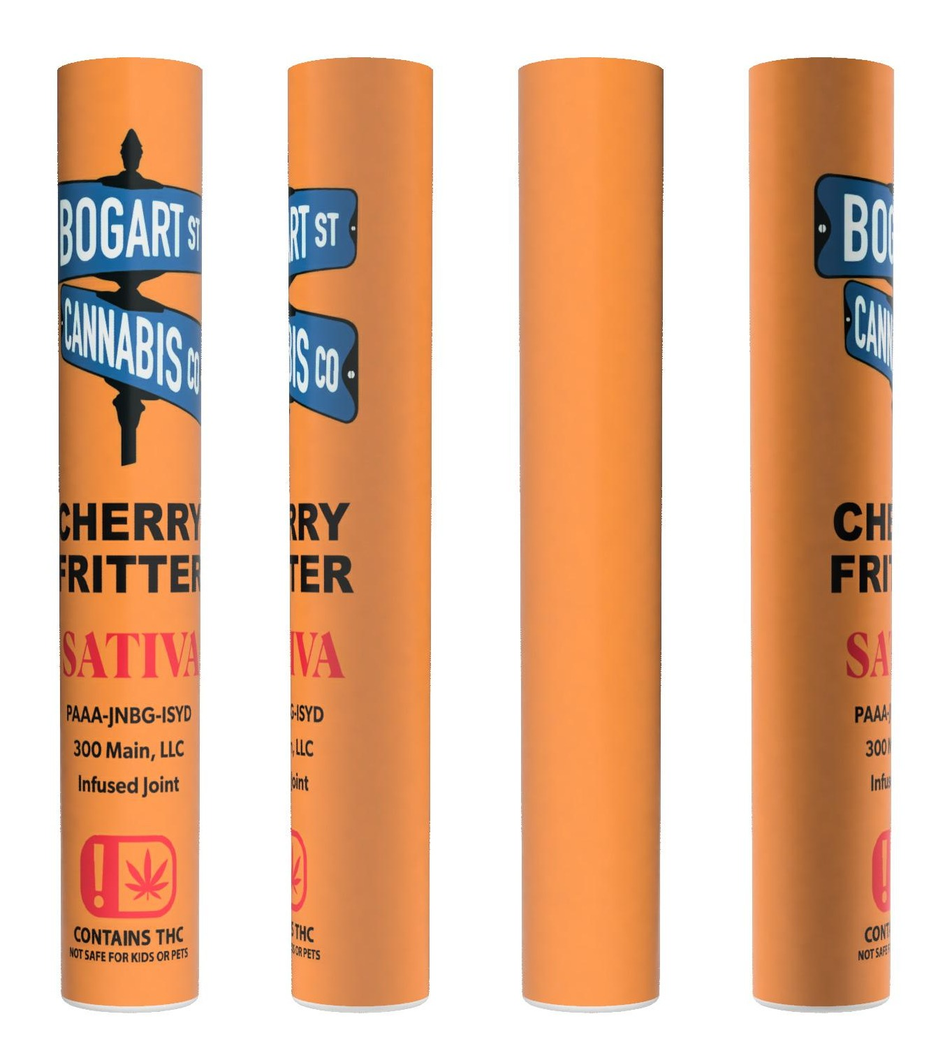 Photograph of product: PRE ROLL BSC CHERRY FRITTER (S) INFUSED