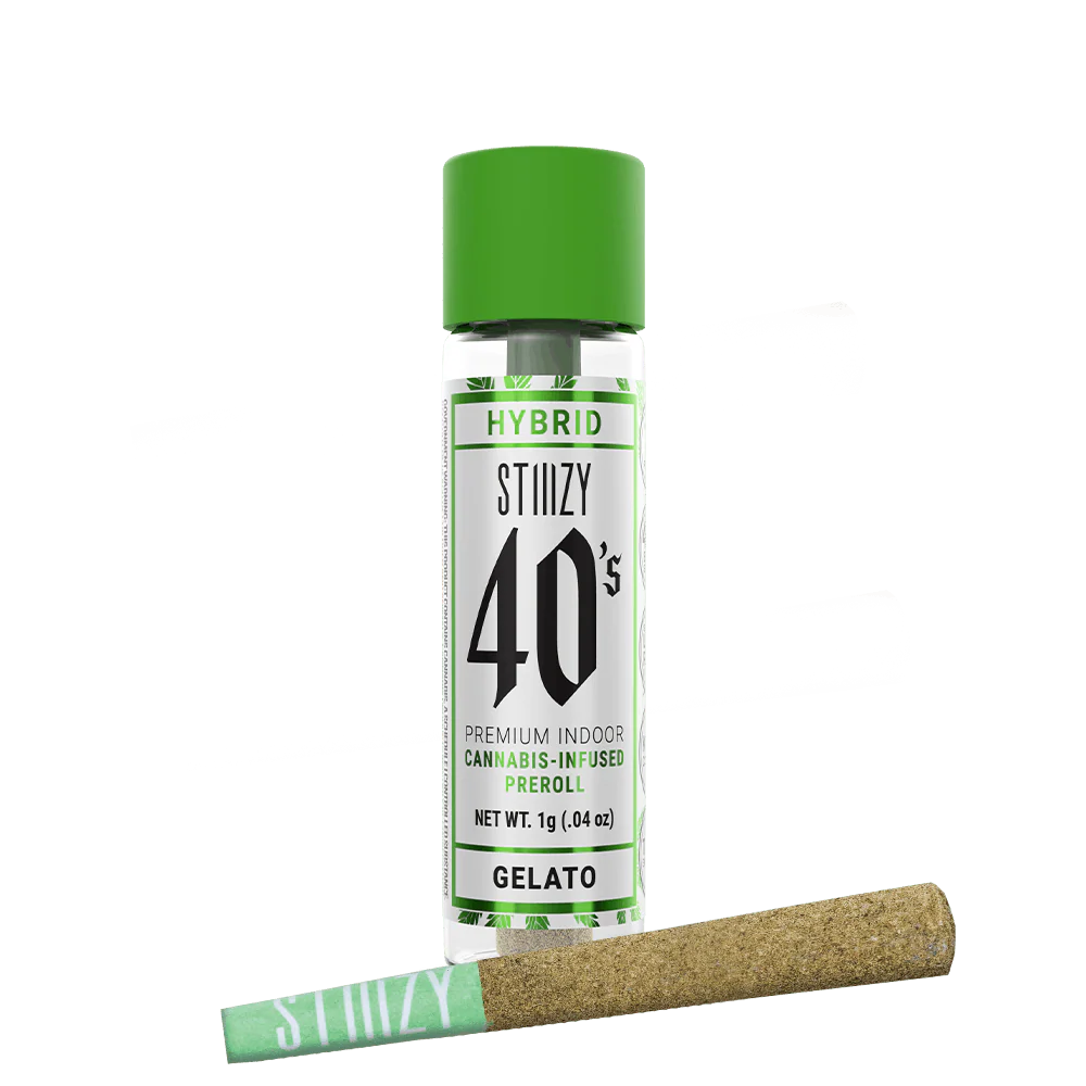 Photograph of product: Stiiizy | Gelato (H) | Infused Pre-Roll | 1g