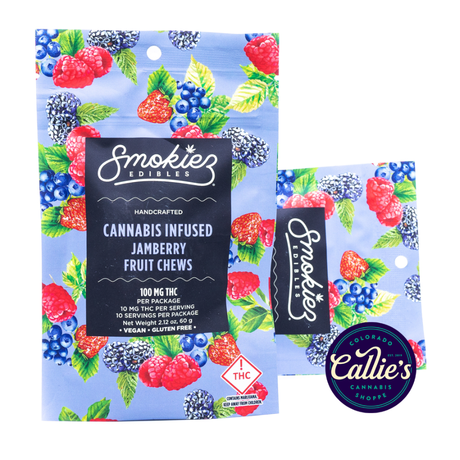 Photograph of product: Smokiez | Gummie (CBN 1:1) Jamberry 100mg