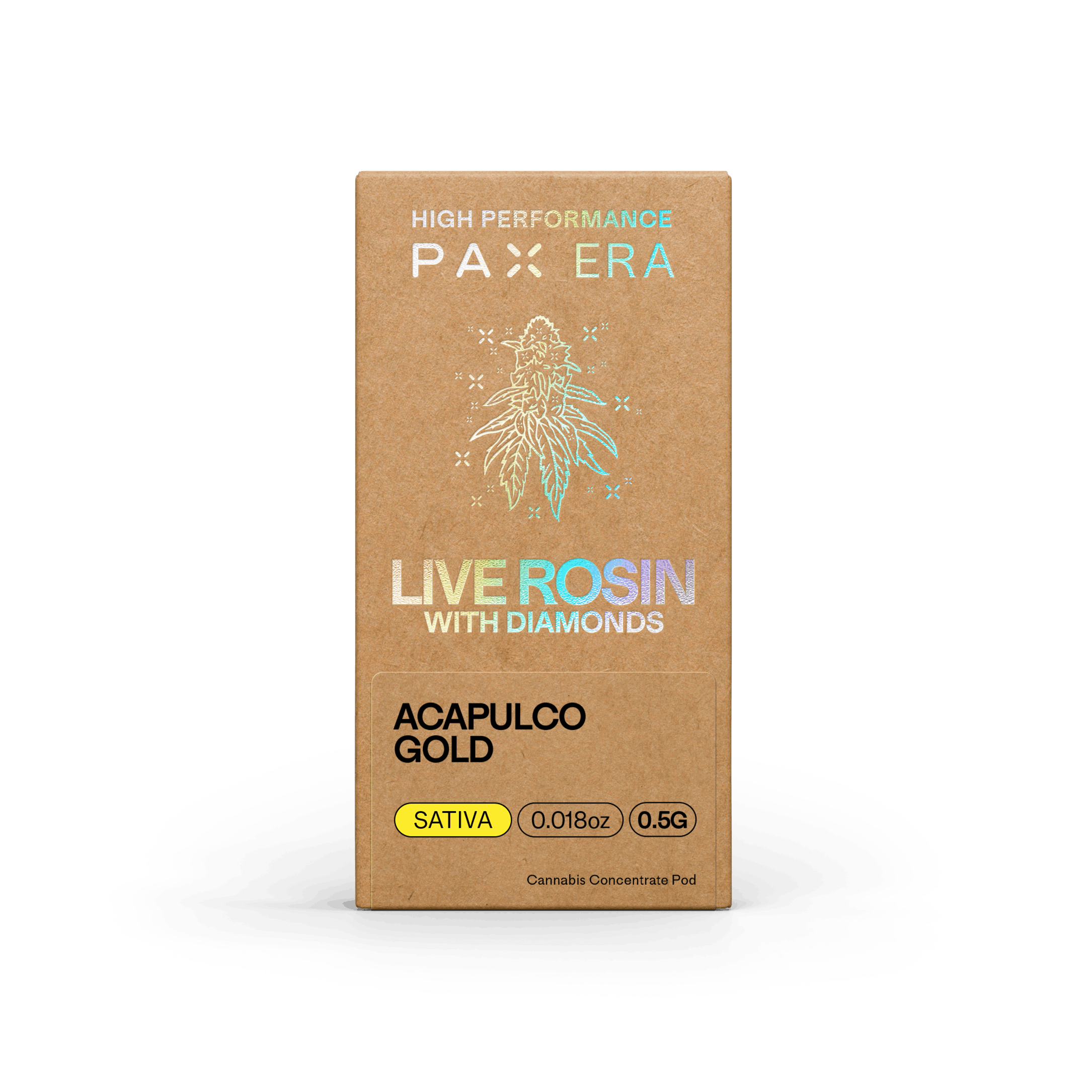 Photograph of product: Acapulco Gold Live Rosin PAX Pod .5g (TAX INCLUDED)