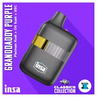 Photograph of product: Vape Disposable | Grandaddy Purple