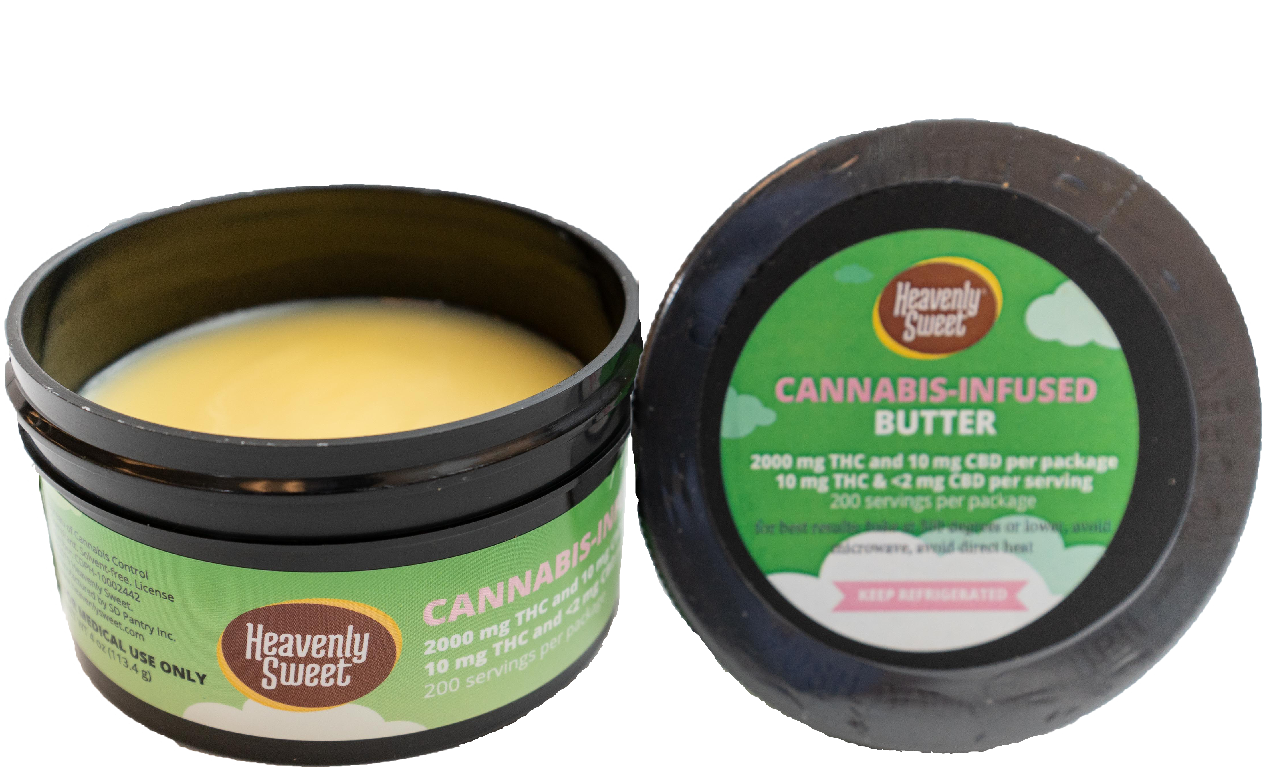 Photograph of product: Cannabutter - 2000mg